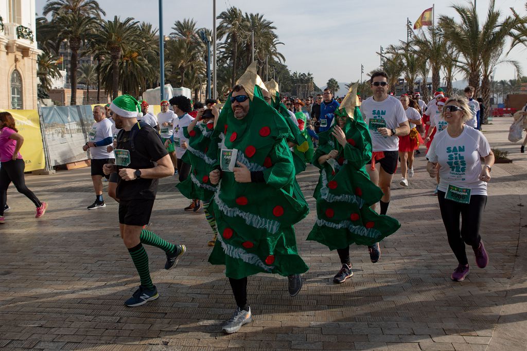 Las imágenes de la San Silvestre 2023 en Cartagena