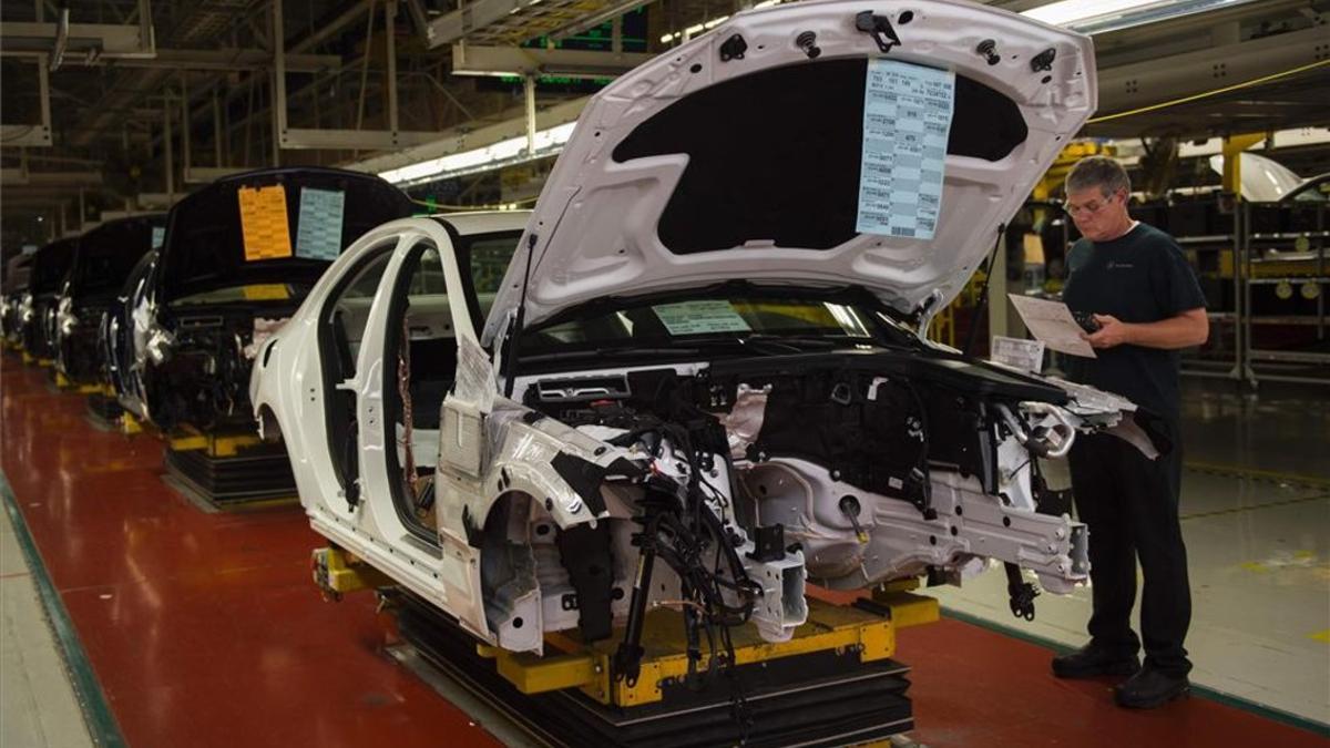 Fábrica de coches de Mercedes-Benz en Vance, Alabama, Estados Unidos.