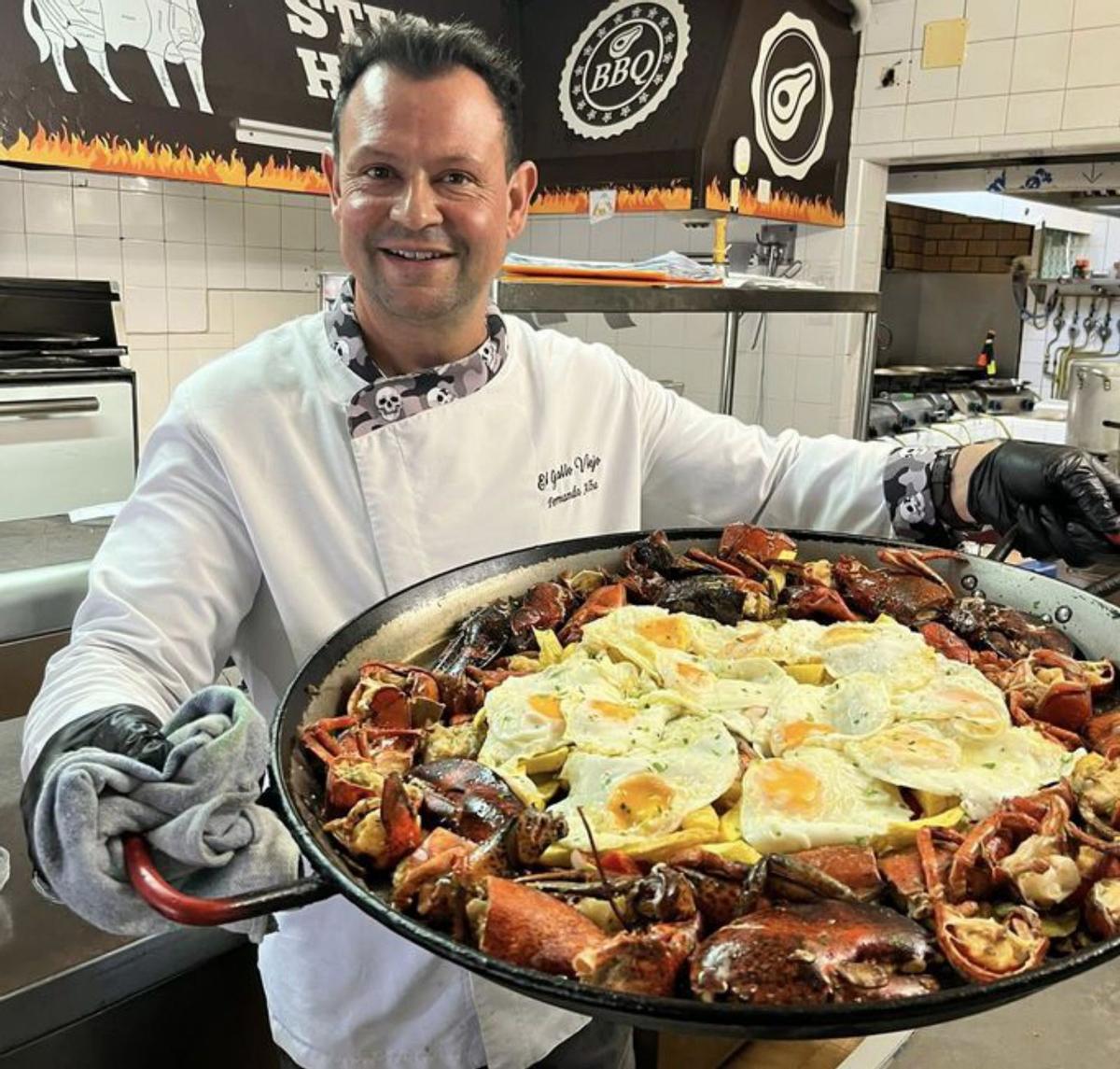 Miguel, un experto en hacer disfrutar al comensal.
