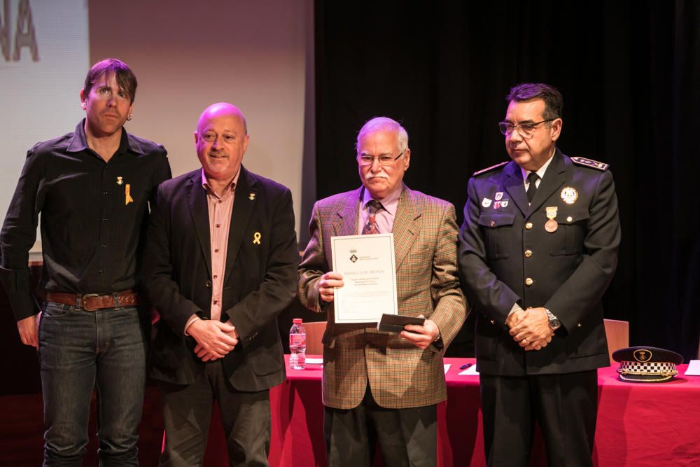 Primera festa de la Policia Local de Santa Coloma de Farners