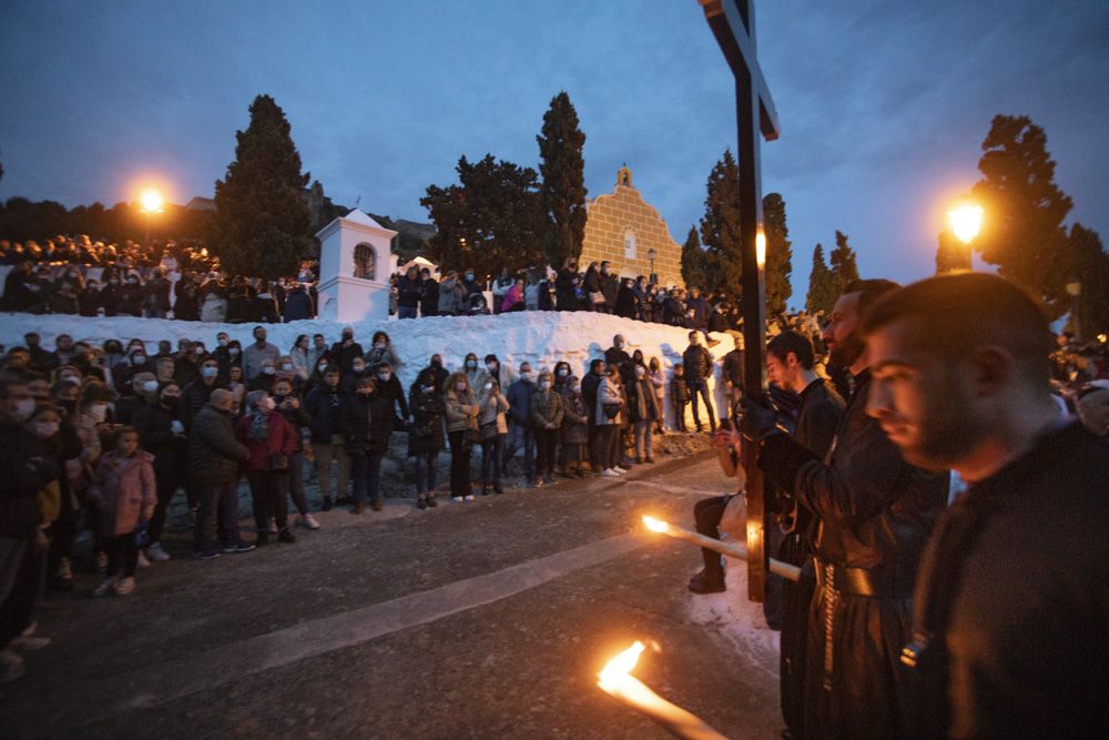 Viacrucis en Sagunt.