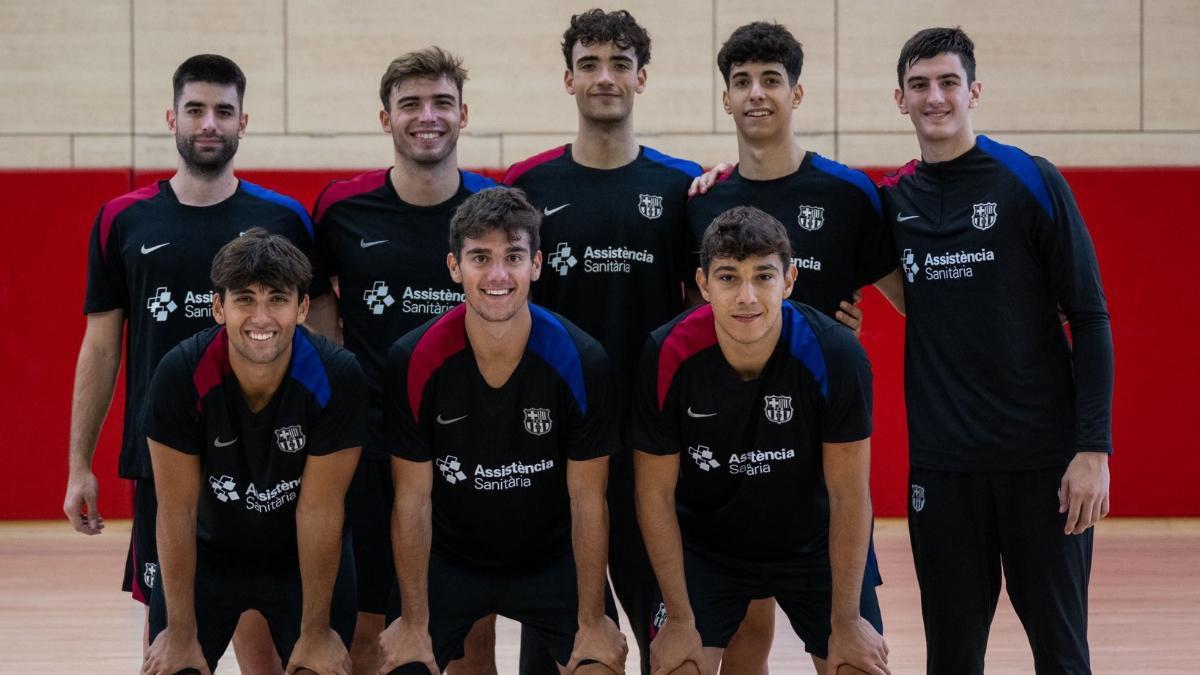 Los ocho canteranos que están realizando la pretemporada con el primer equipo