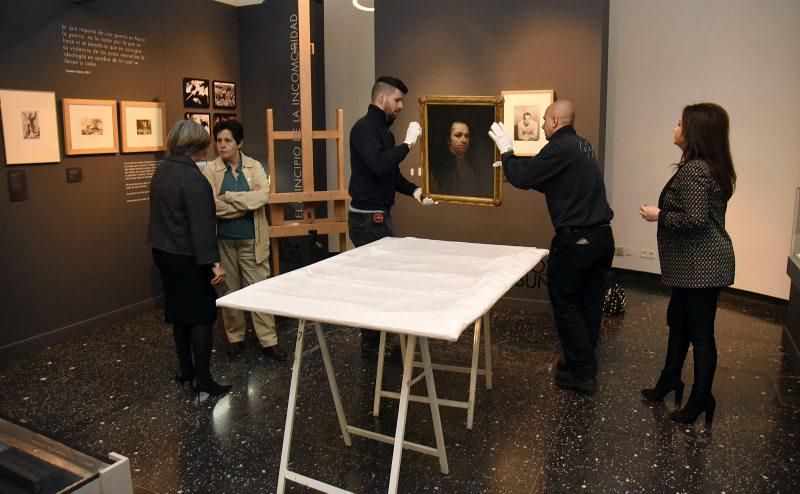 Presentación del primer autorretrato de Goya en su exposición con Buñuel en Madrid