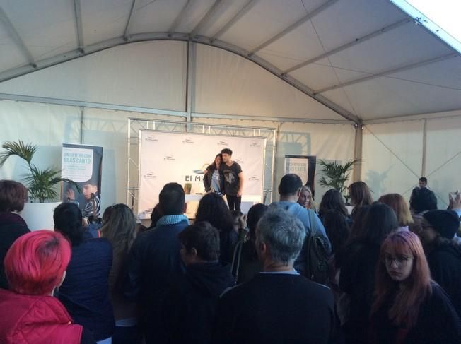 Blas Cantó, en el Centro Comercial El Mirador