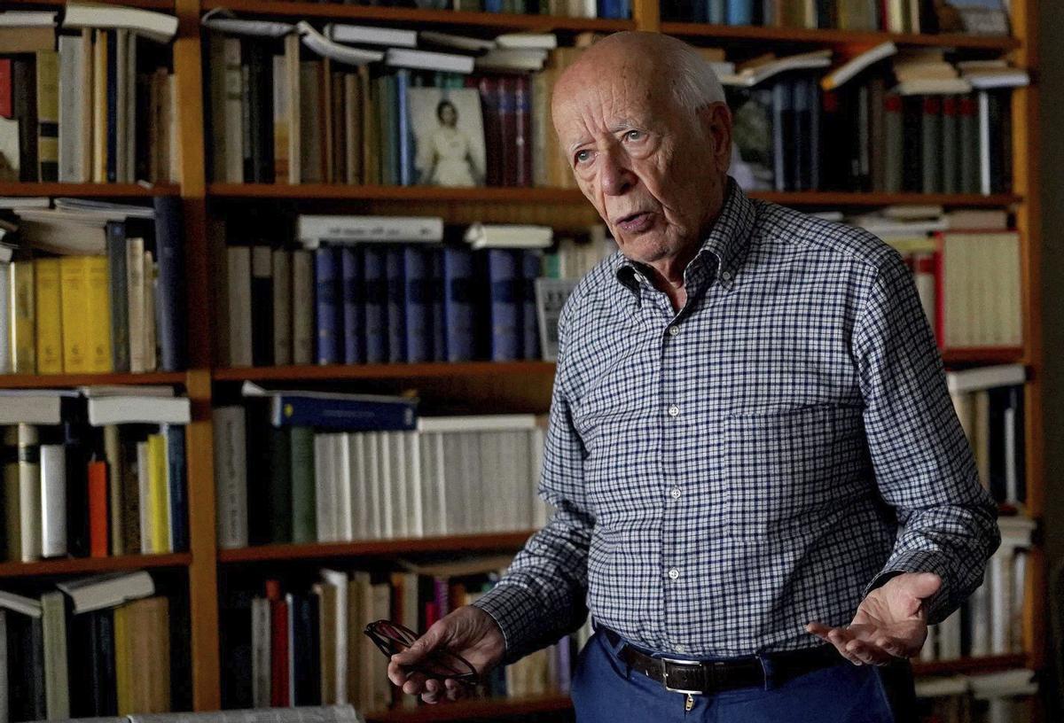 ‘Don’ Emilio Lledó, el professor feliç