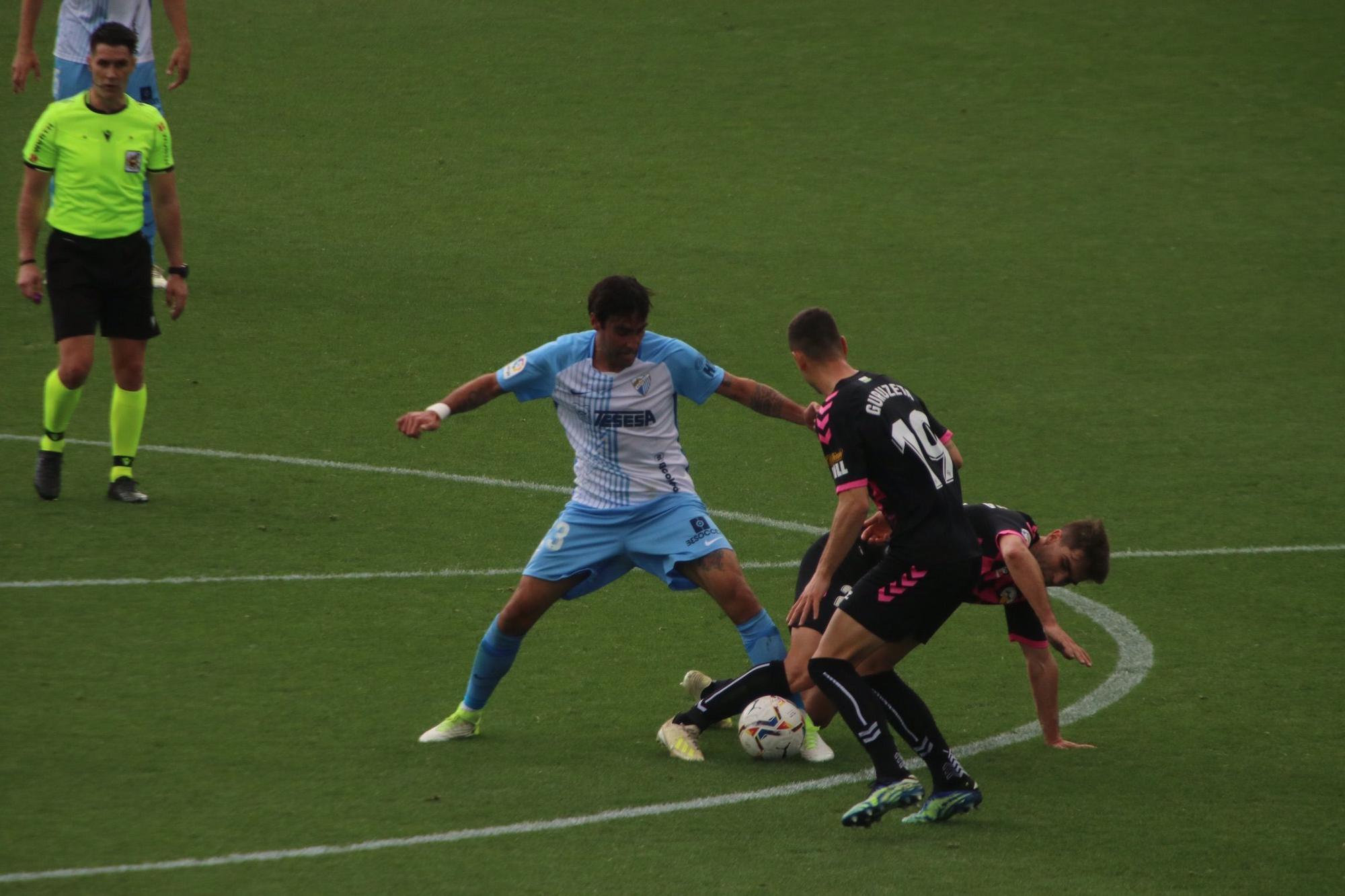 Las imágenes del Málaga CF - CE Sabadell de LaLiga Smartbank