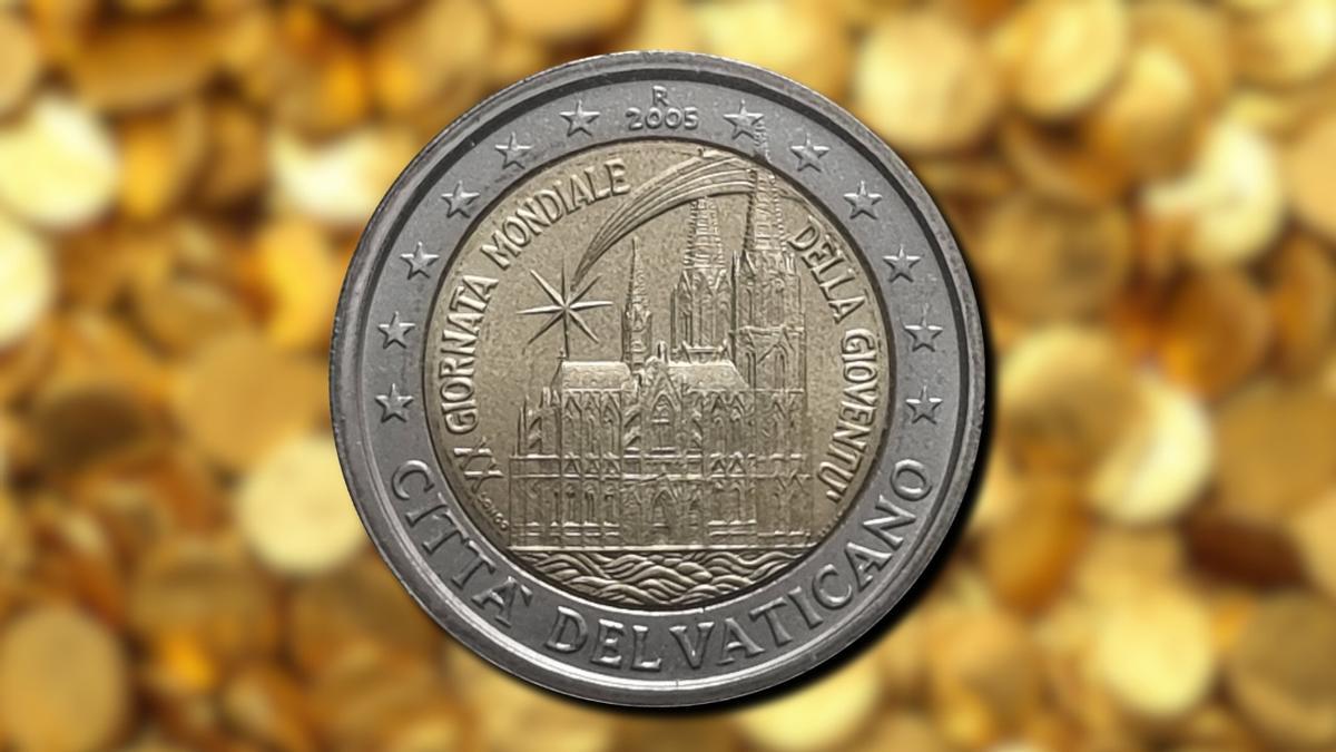 Moneda de 2 euros del Vaticano
