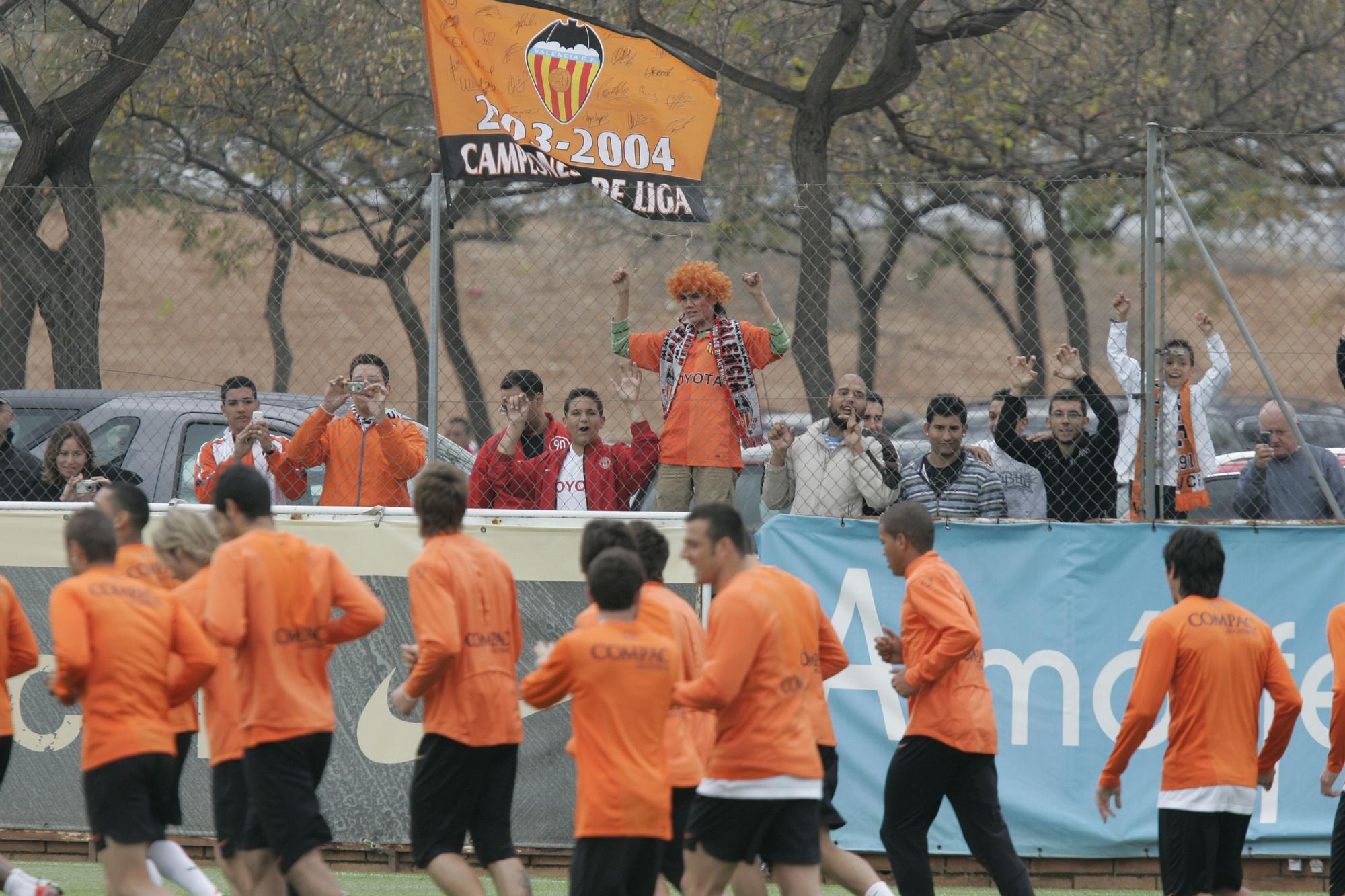 Cuando la Ciudad Deportiva de Paterna era un lugar de peregrinaje para los valencianistas