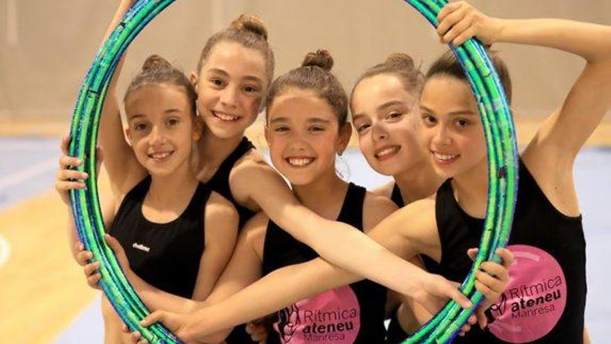 L&#039;equip infantil del club manresà.