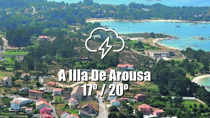 El tiempo en A Illa de Arousa: previsión meteorológica para hoy, miércoles 25 de junio