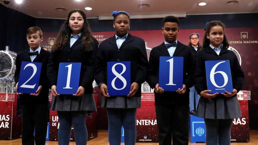 El 21816, el segundo premio del sorteo del Niño