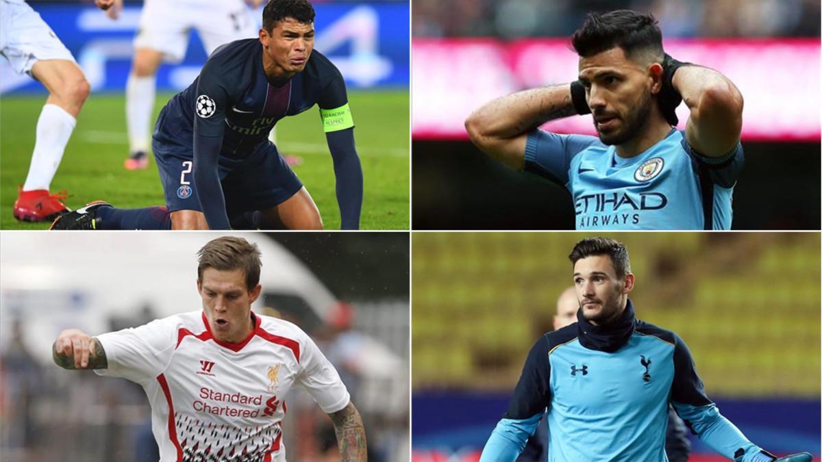 Thiago Silva, Agüero, Agger y Lloris son algunos de los futbolistas que han visto reveladas sus 'intimidades' contractuales