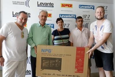 Premiados con el 'Sueldo del verano' de Levante-EMV