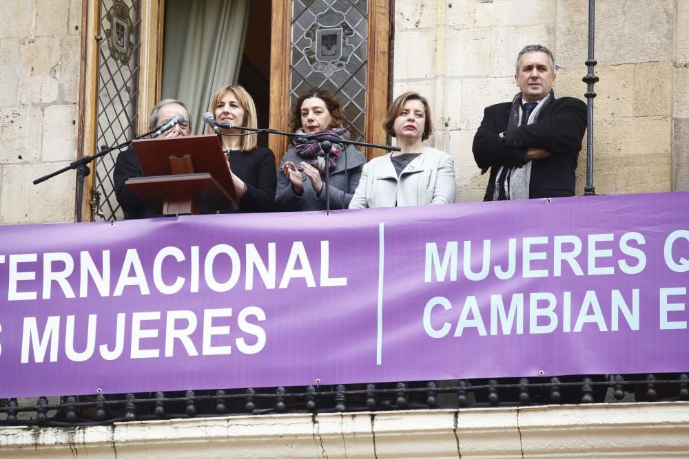 Actos del Día la Mujer en Oviedo