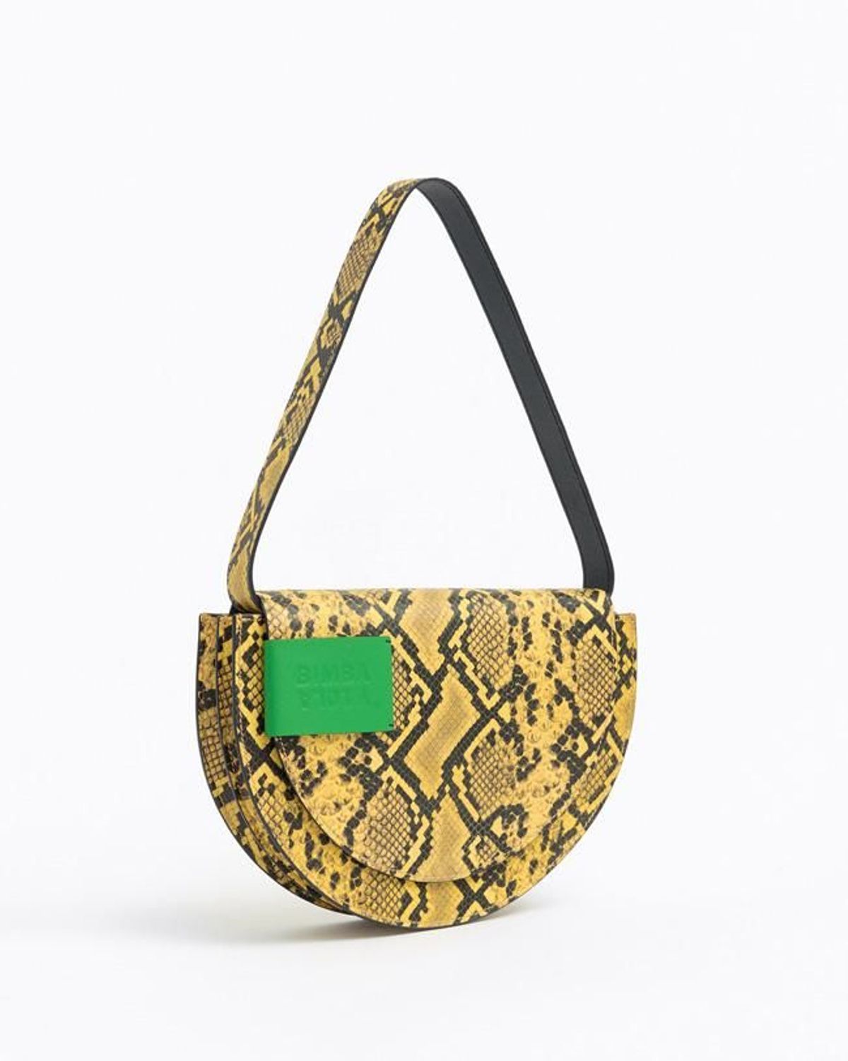 Bolso con solapa con 'animal print', de Bimba y Lola