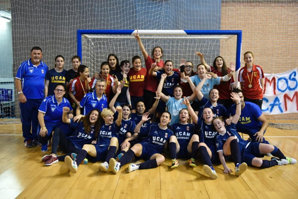 Ascenso del UCAM fútbol sala femenino