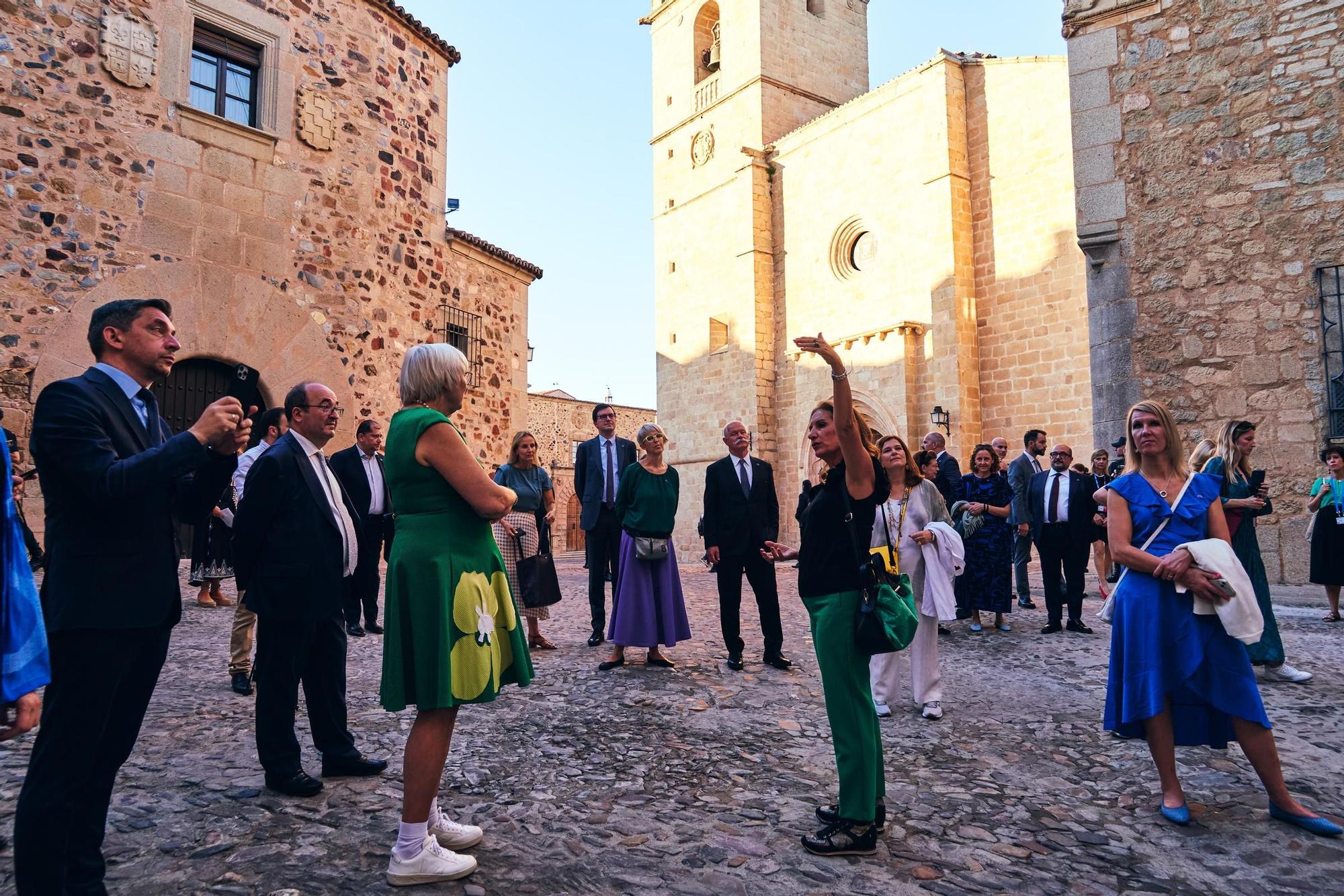 Cáceres proyecta a Europa su candidatura a capital cultural
