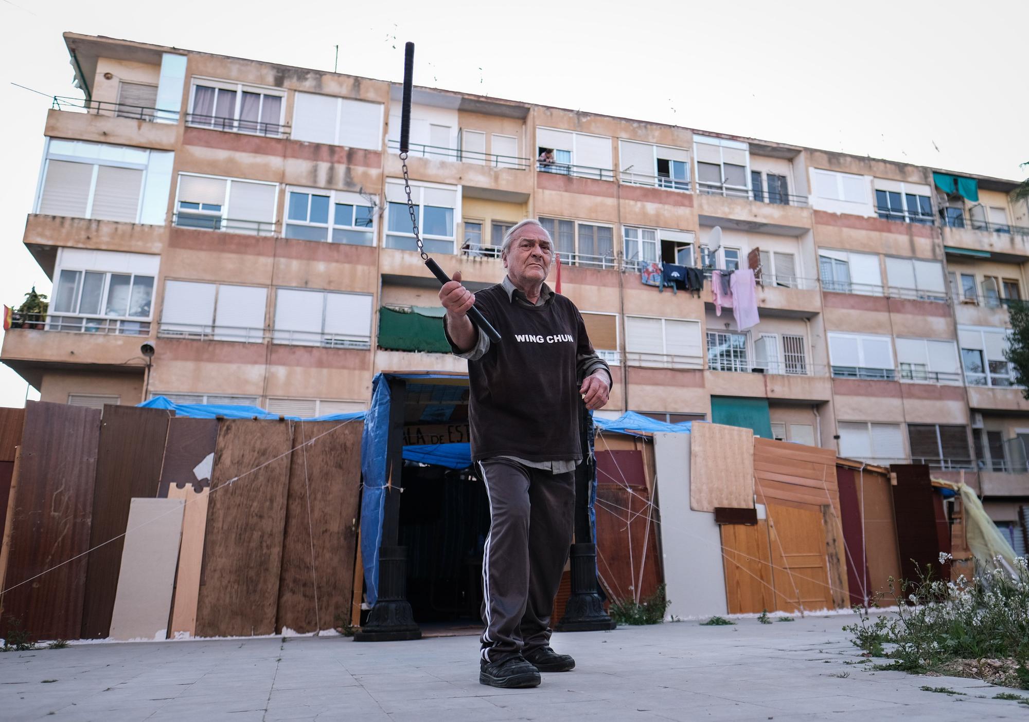 La historia de Melena de Plata: el profesor de Kung Fu de Elda que conoció a Bruce Lee