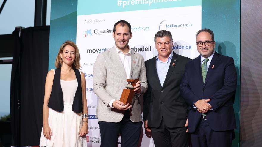 Les empreses gironins Toni Pons i Arico Forest reben el Premi Pimes