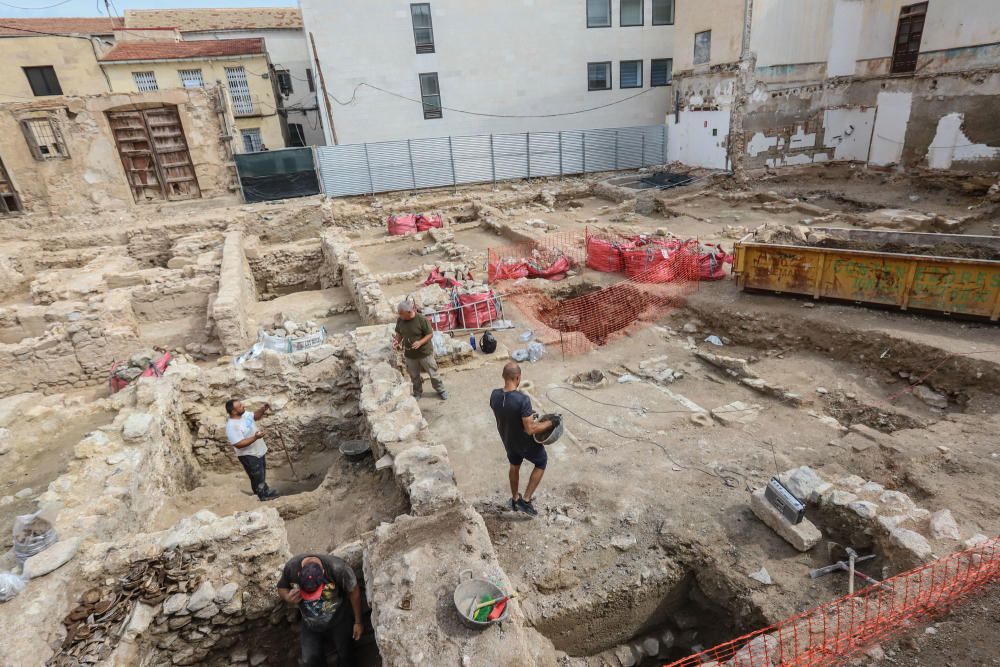 Unas obras dejan al descubierto restos arqueológic