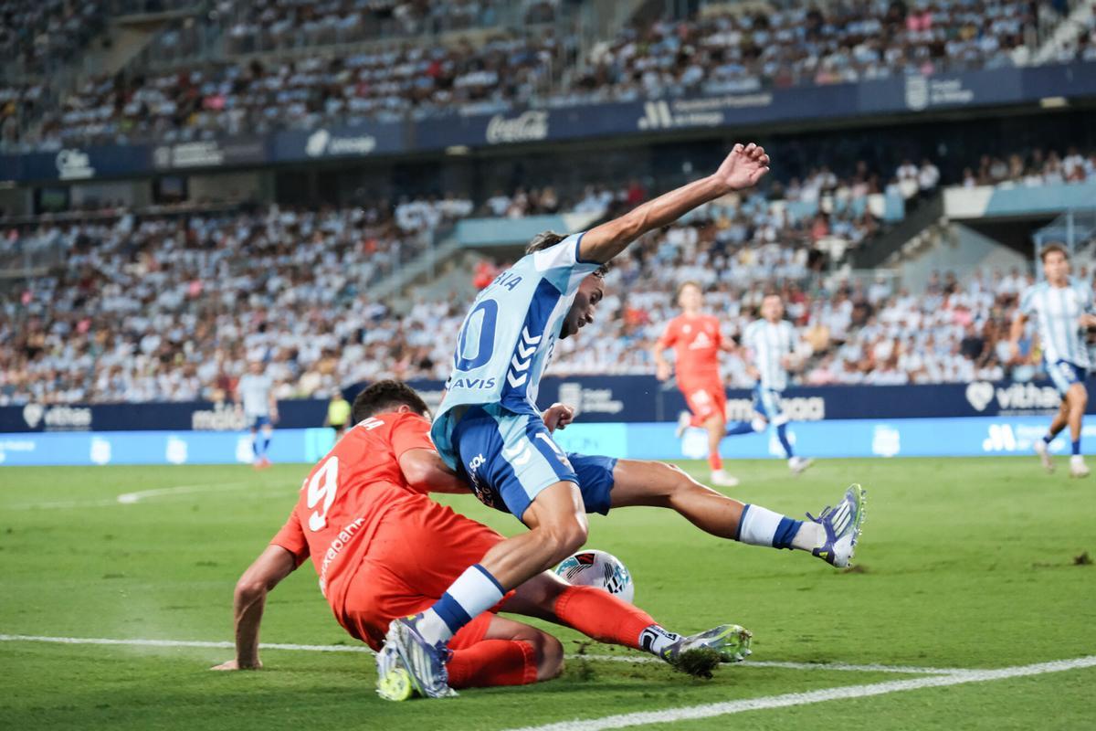 El Málaga CF se enfrenta al Real Sociedad B en el Estadio de la Rosaleda