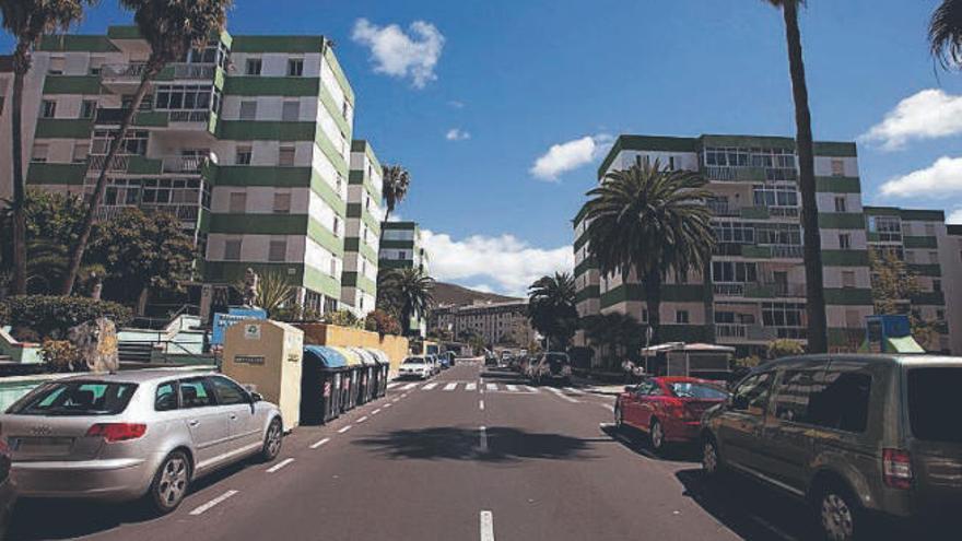 Varios edificios del barrio de La Verdellada.