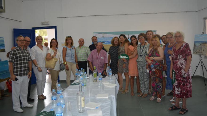Exposición de pintura marina en el centro Voro Alandí de Almardà