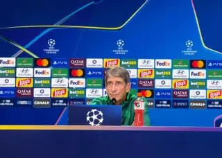 El aviso de Manuel Pellegrini antes del debut en Champions contra el Lille: "Es una competición que atrae mucho y es muy peligrosa y pasa facturas en las ligas"