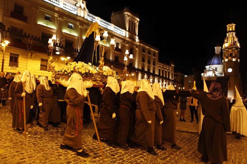 Procesión del Santo Entierro ayer