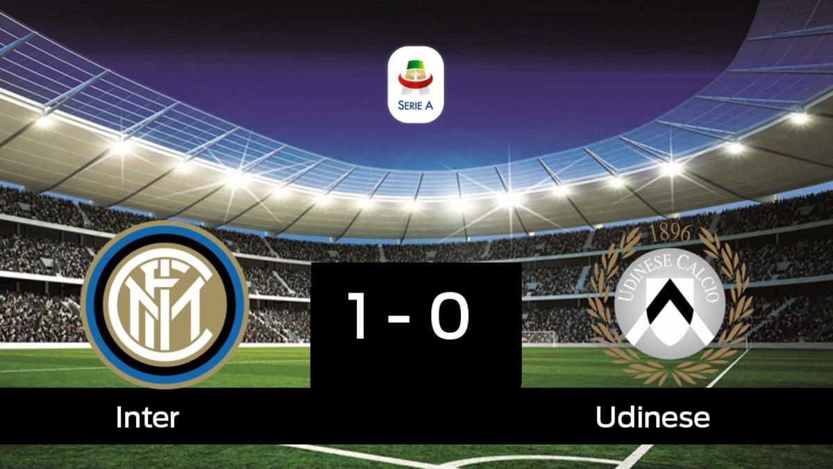 El Inter venció en su estadio al Udinese