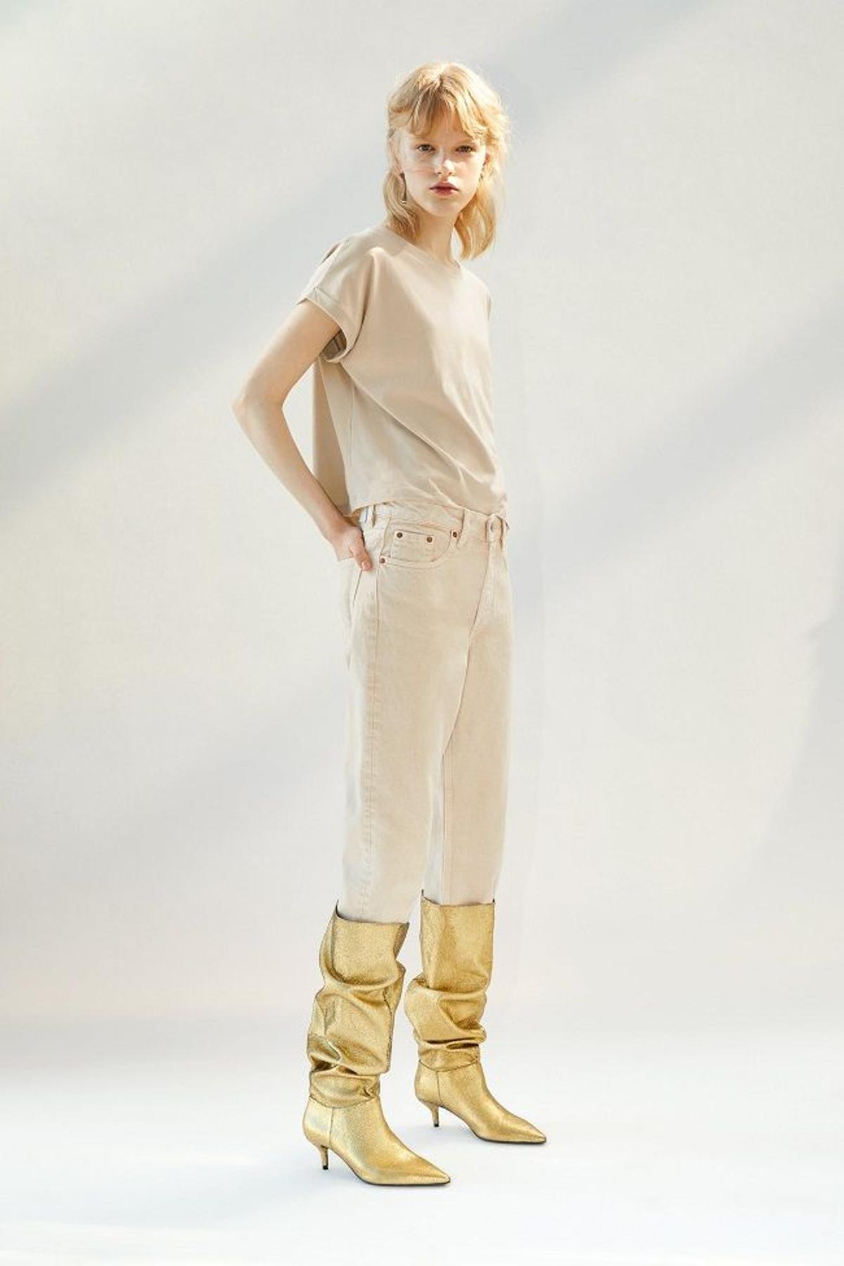 'Total look' 2 de Zara, con las botas 'Kitten'