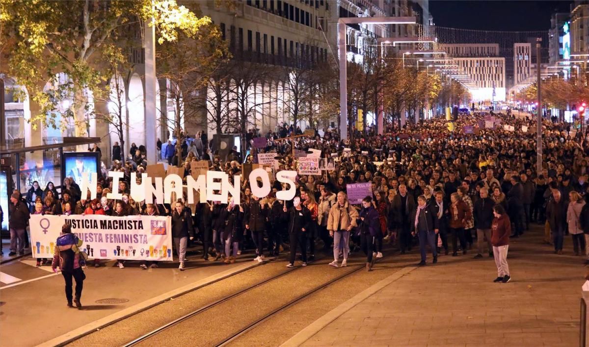 Marcha contra la violencia de género