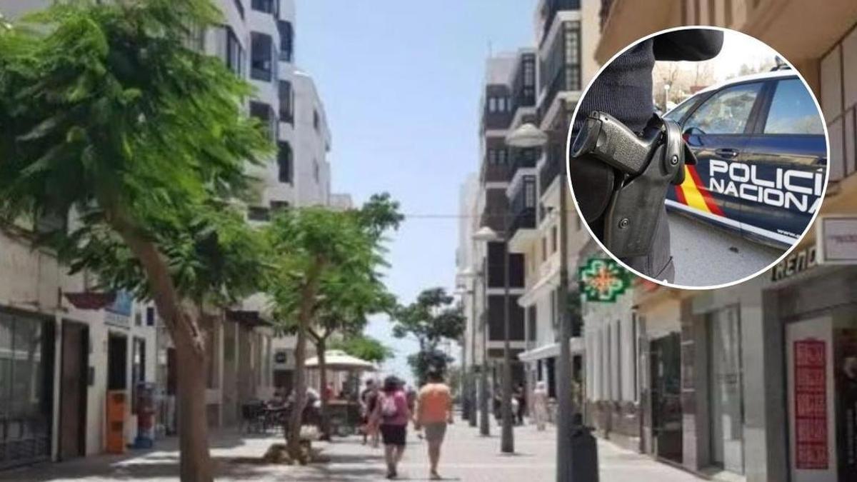 Calle Real, en Arrecife, capital de Lanzarote