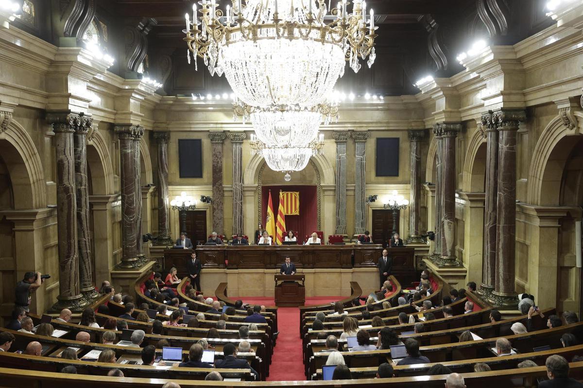 Debate de política general en el Parlament