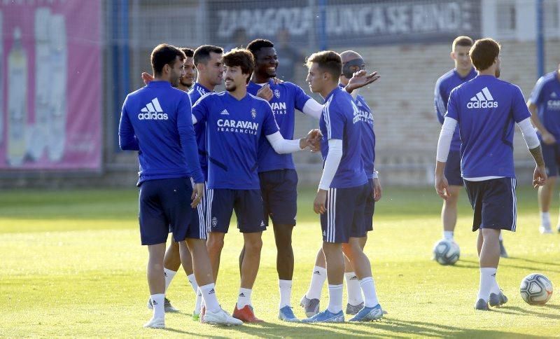 Entrenamiento del Real Zaragoza del 29 de octubre