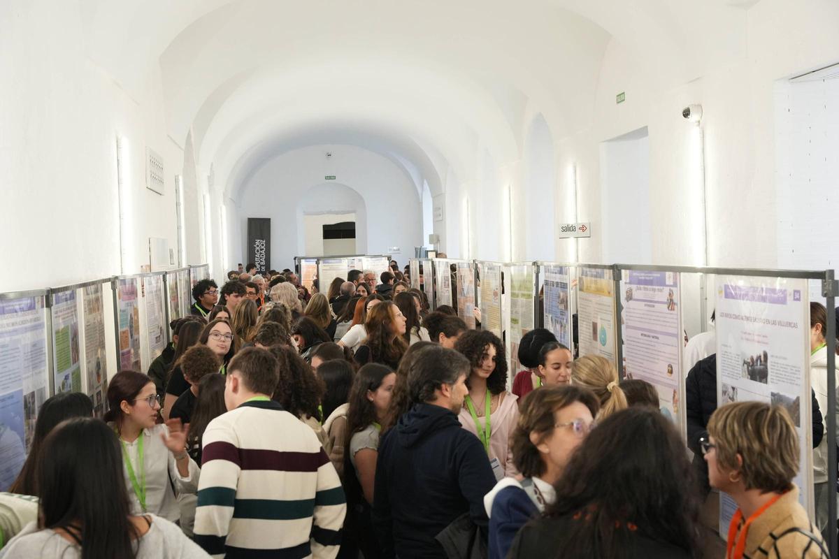 El ambiente en el Hospital Centro Vivo durante la XXVIII Reunión Científica.