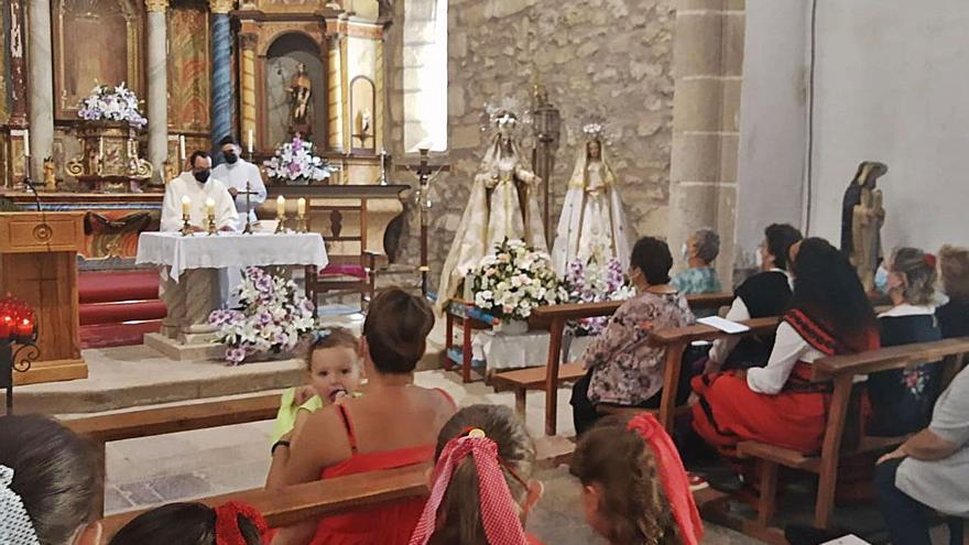 Fiesta “testimonial” de la Virgen de la Encarnación en San Martín del Terroso  | ARACELI SAAVEDRA