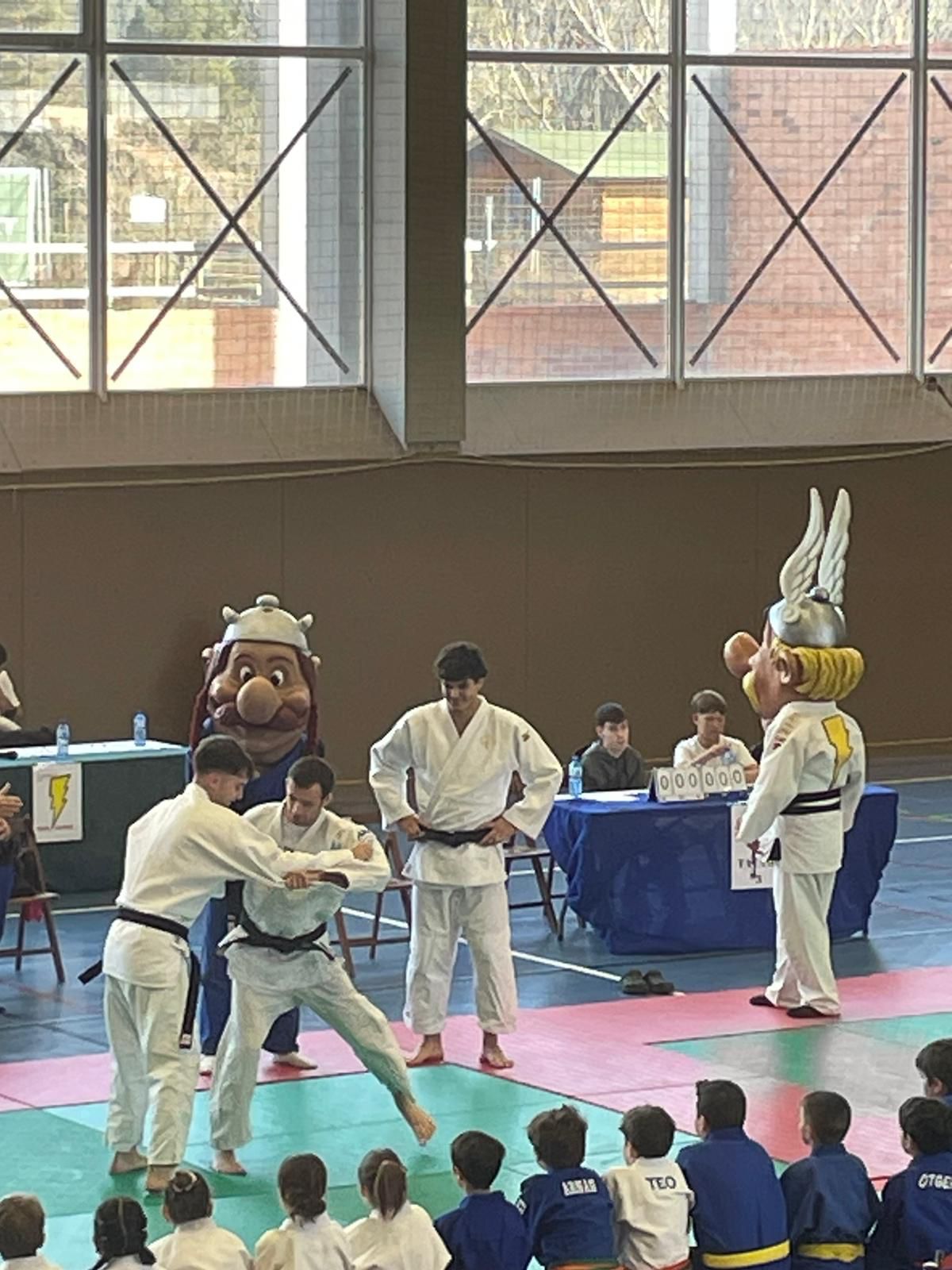 Imatges del Vila de Santpedor de judo infantil