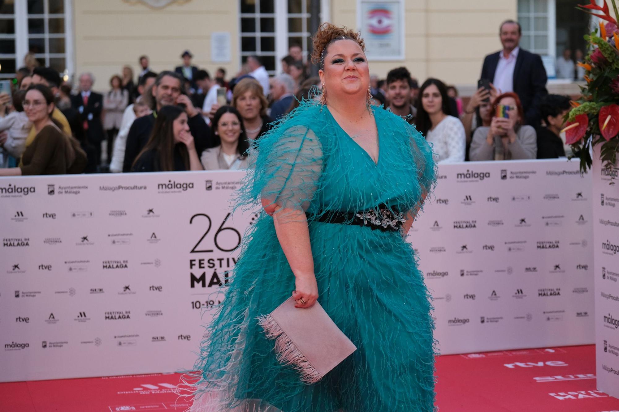 Las imágenes de la alfombra roja de la gala inaugural del 26 Festival de Málaga