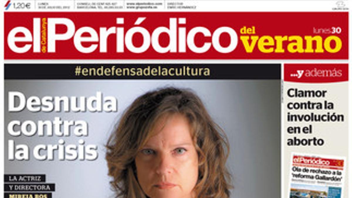 Portada de EL PERIÓDICO DEL VERANO