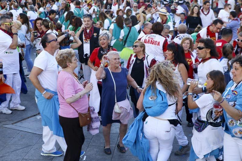 Fotogalería de los peñistas