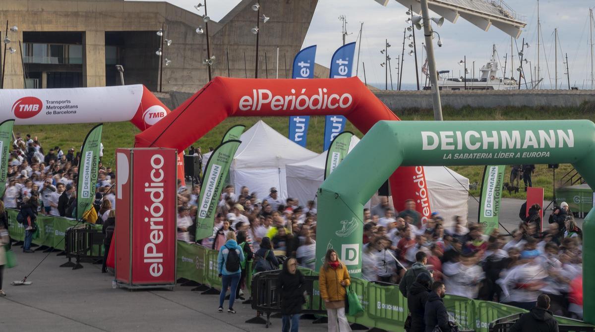 Barcelona corre contra el cáncer en el Fòrum