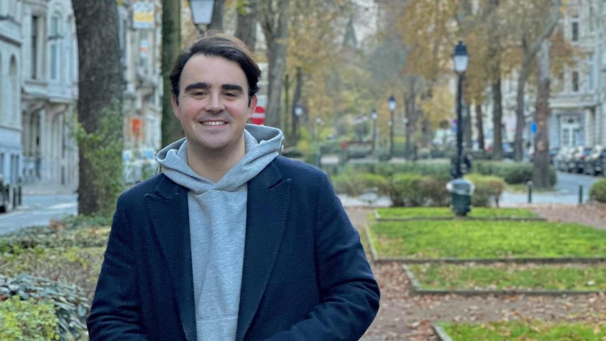 El coruñés Pablo Gómez Cedrón, que reside en Bruselas.