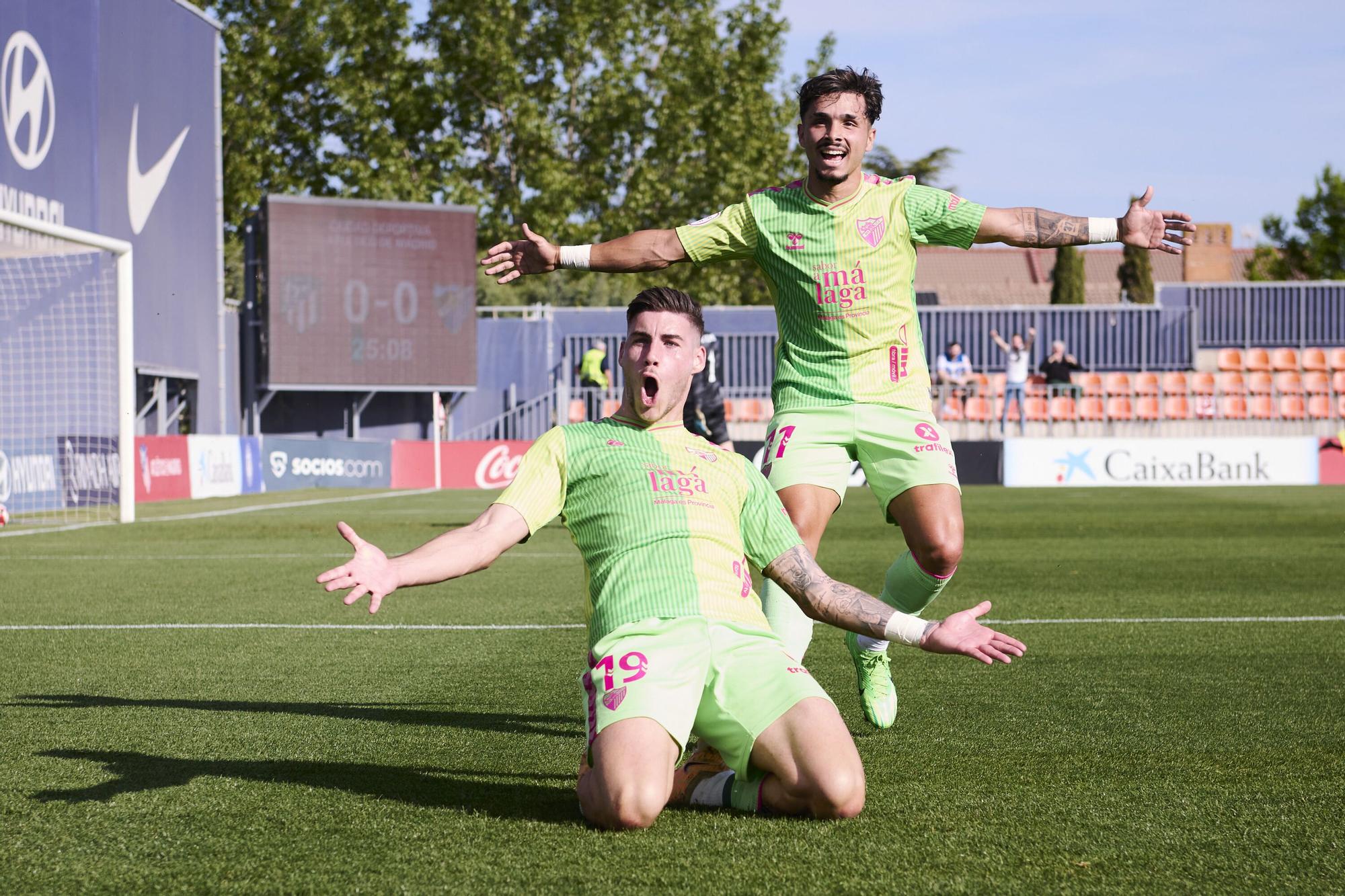 Primera RFEF | Atlético de Madrid B - Málaga CF, en imágenes