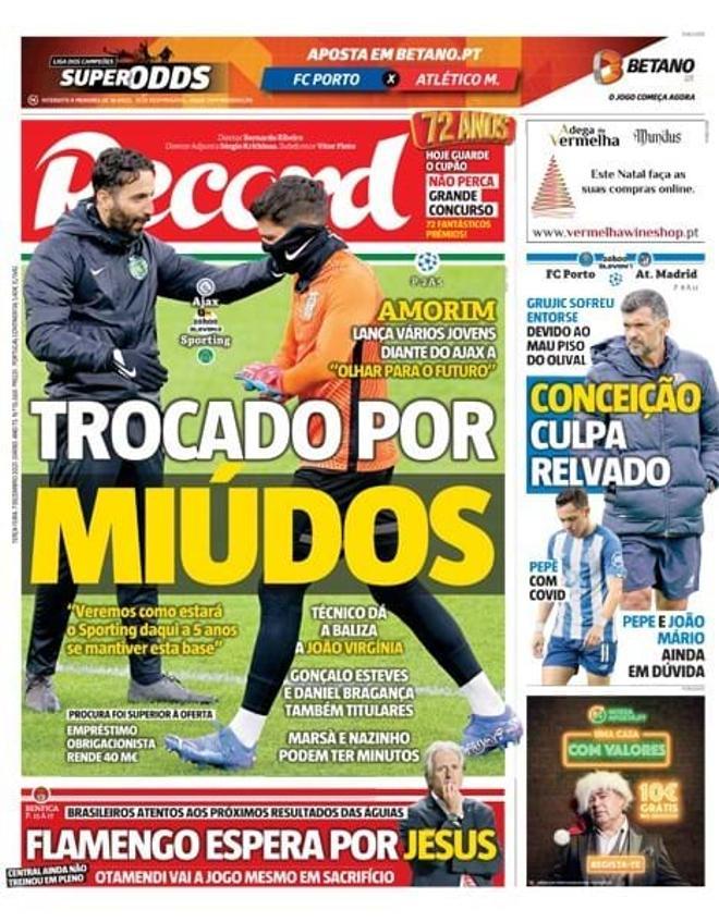 Las portadas de la prensa del día