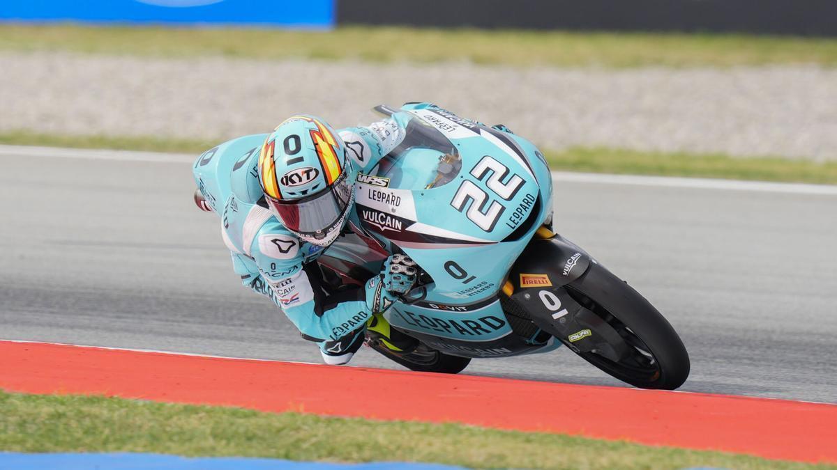 El piloto español de Moto3 David Almansa