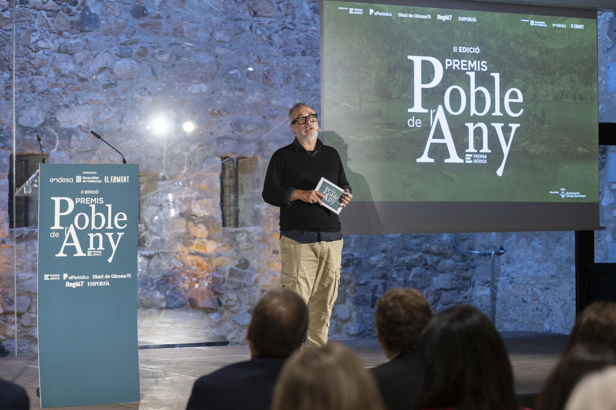 Les imatges dels Premis Poble de l’Any 2024 al Castell de Calonge
