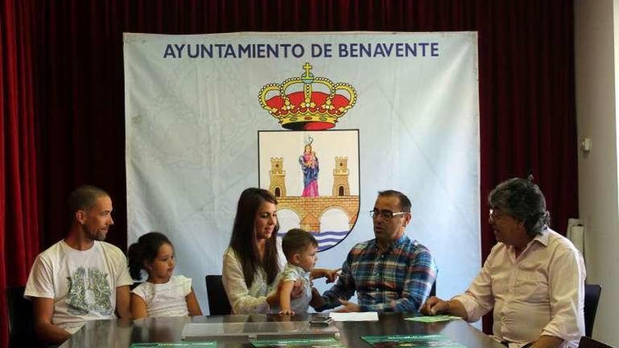 Presentación del torneo en el Ayuntamiento.