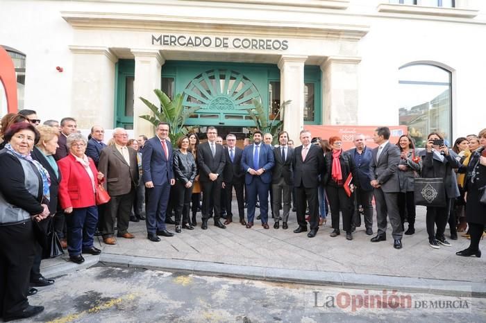 Inauguración del Mercado de Correos de Murcia