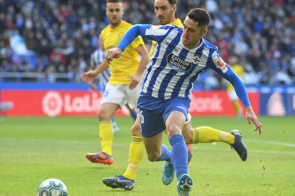 El Dépor le gana 1-0 al Cádiz